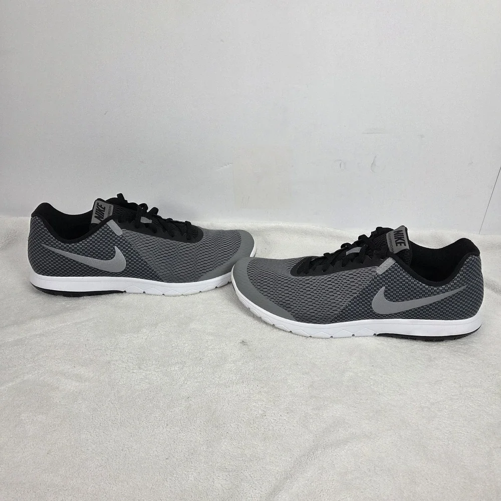 Nike Mens Flex Experience Rn 6 Running Shoes Gray Black 881802-010 Low Top 10.5